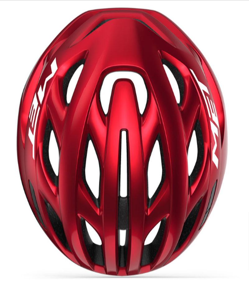MET Estro Mips Road Helmet in Red and Black-2